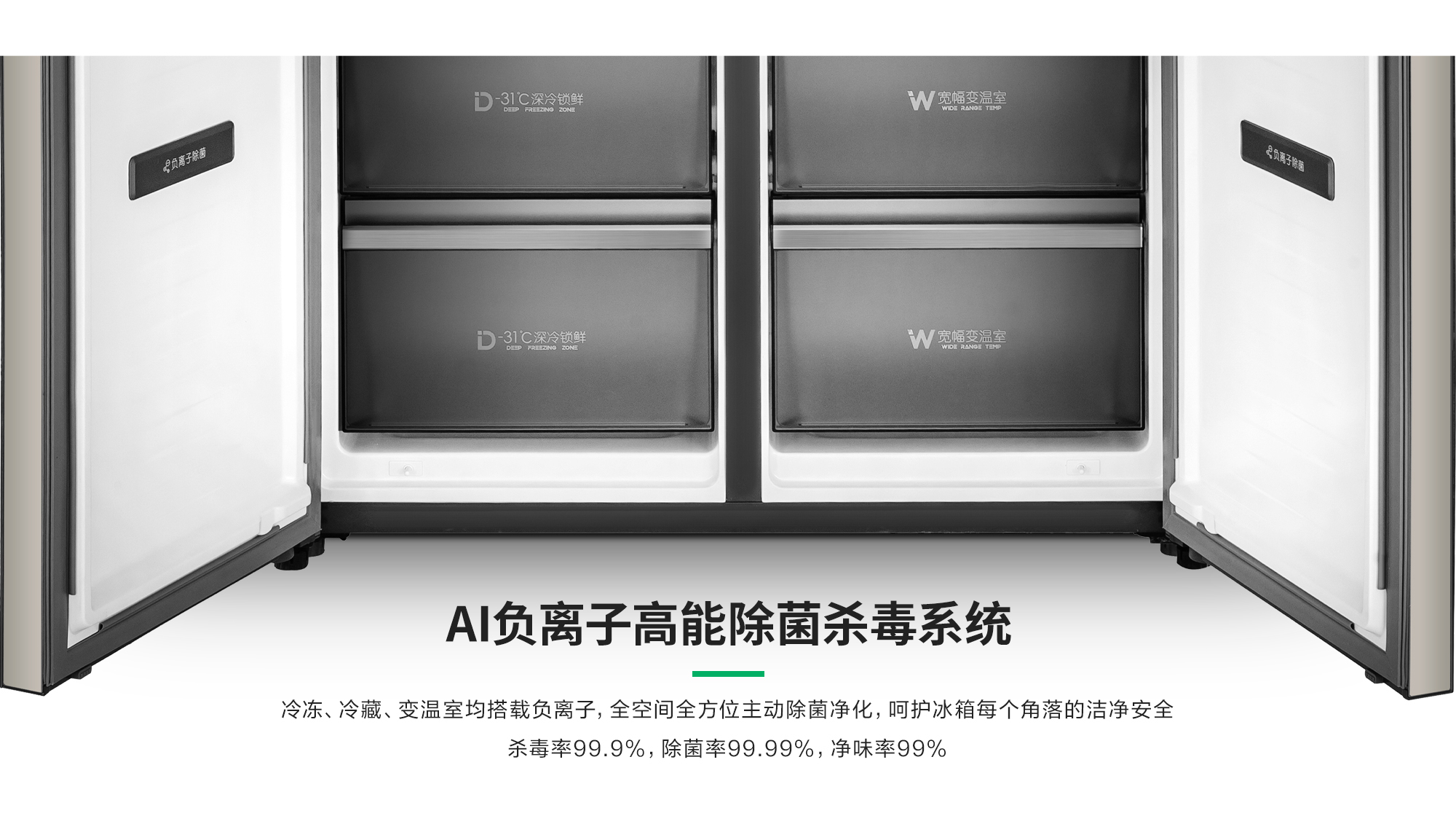 容声605WILL养鲜冰箱
