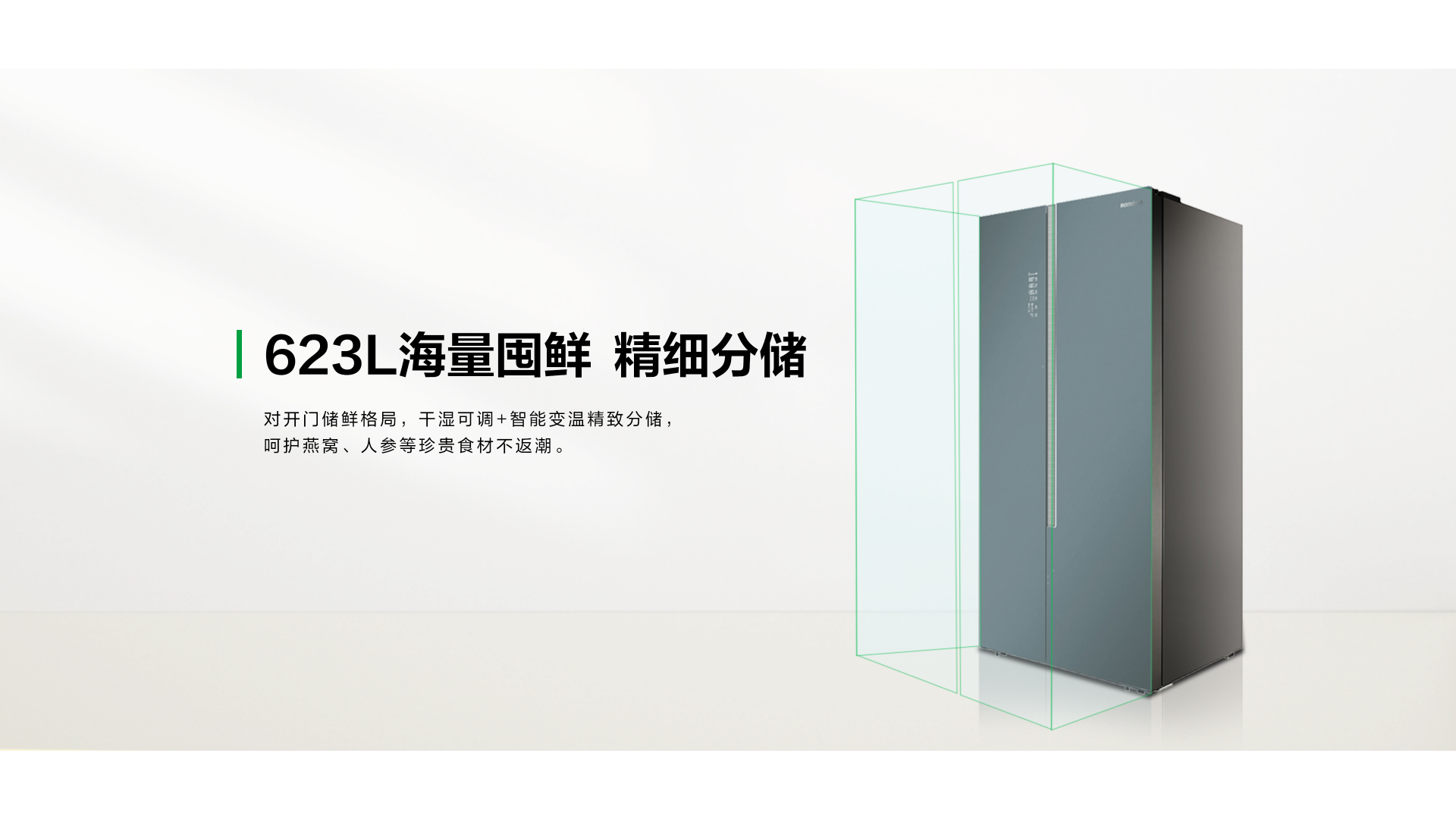 容声623双净冰箱