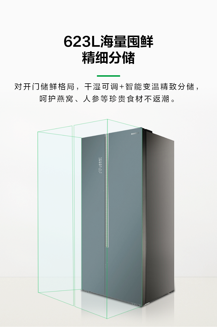 容声623双净冰箱