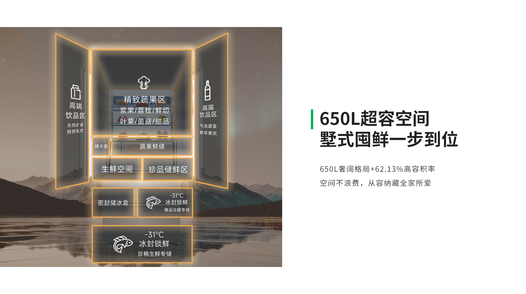 容声曦望冰箱