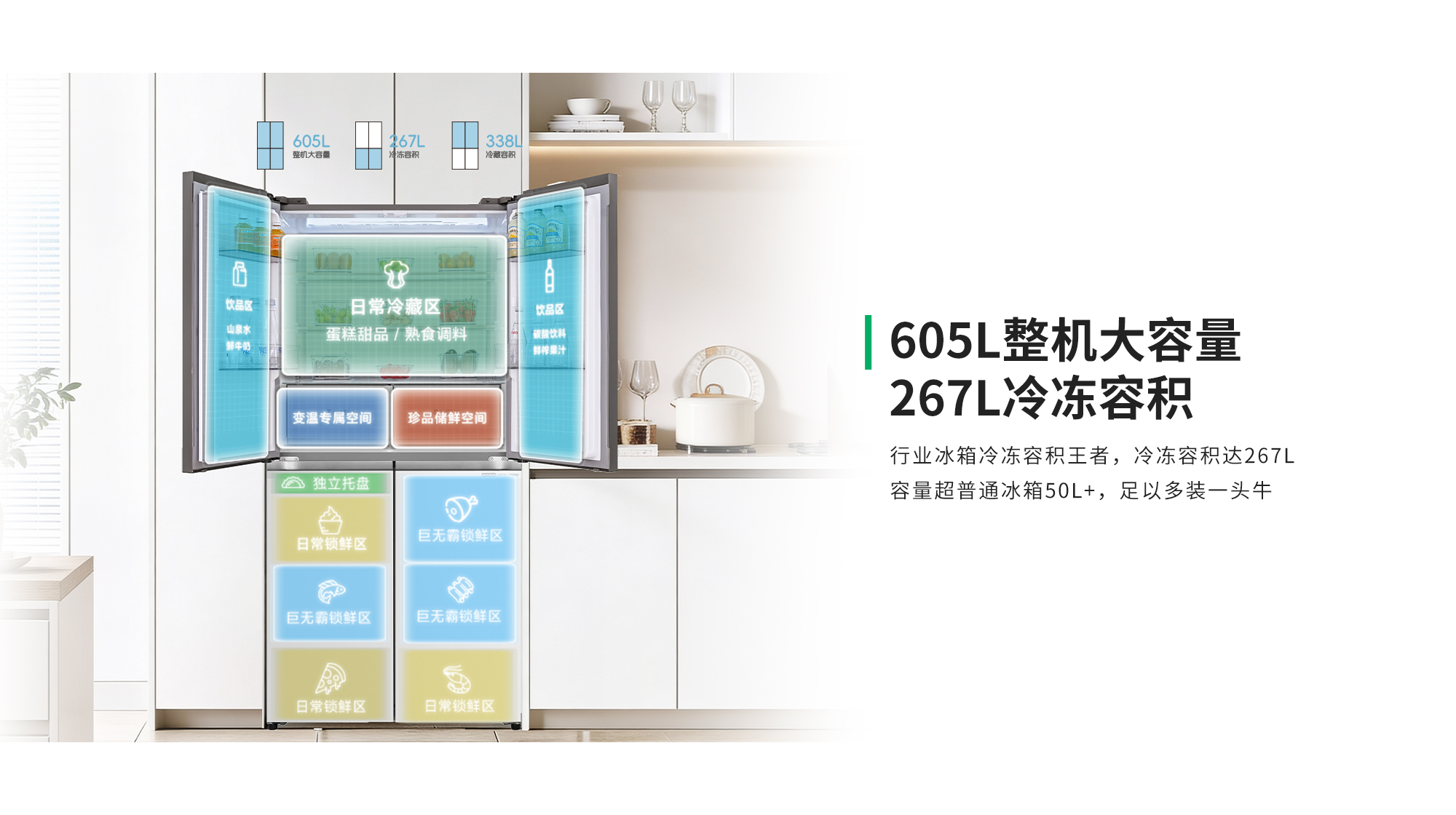 容声大冰象Pro 605冰箱